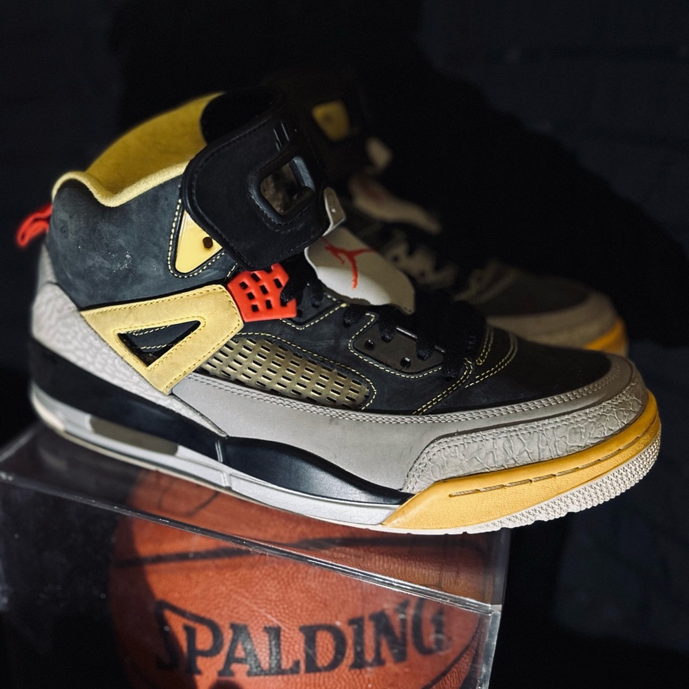 Nike Air Jordan Spizike 3M Black/Red/Silver Size 13
